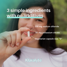 Load image into Gallery viewer, Klaralyte Buffered Electrolyte Salt Capsules

