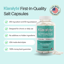 Load image into Gallery viewer, Klaralyte Buffered Electrolyte Salt Capsules
