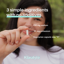 Load image into Gallery viewer, Klaralyte Buffered Electrolyte Salt Capsules
