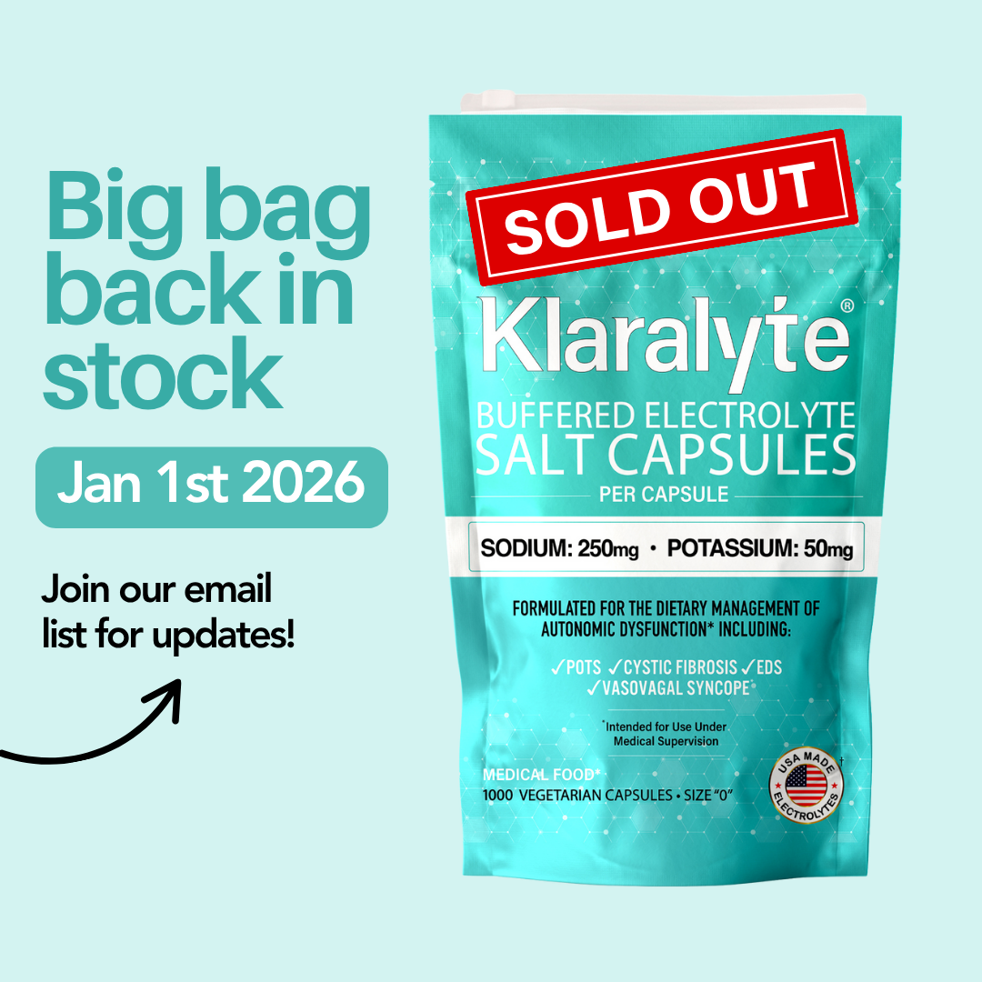 Klaralyte Buffered Electrolyte Salt Capsules